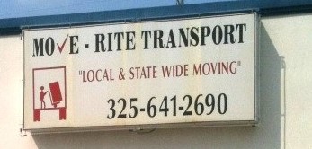 Move-Rite Transport Local and State Wide Moving